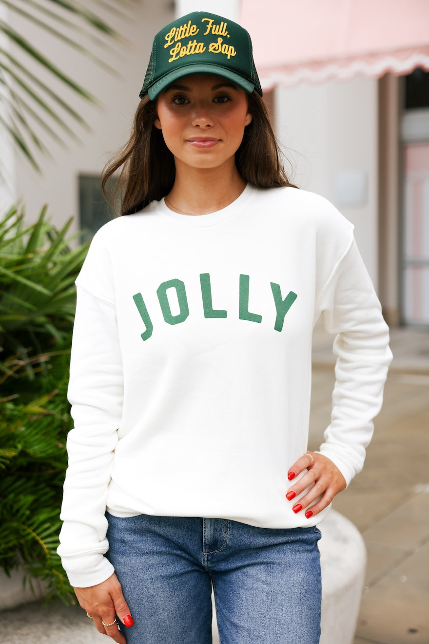 Cabana by The Seaside Style Jolly Graphic Sweatshirt