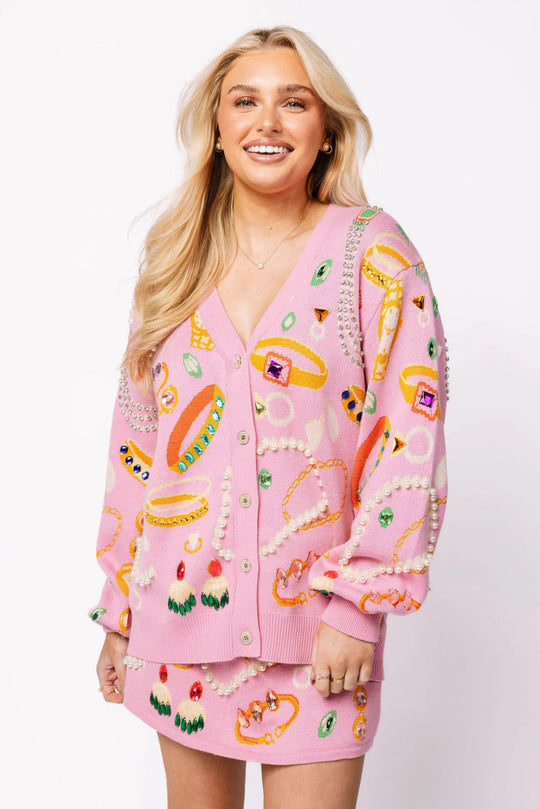 Jewelry Queen of Sparkles Cardigan Cabana by The Seaside Style
