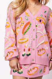 Jewelry Queen of Sparkles Cardigan Cabana by The Seaside Style