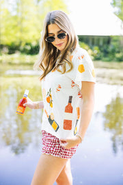 Mimosa Icon Queen of Sparkles Tee Cabana by The Seaside Style 