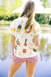 Mimosa Icon Queen of Sparkles Tee Cabana by The Seaside Style 