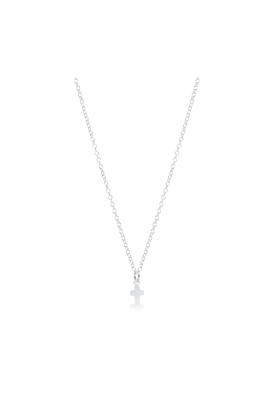 Enewton 16" Necklace Sterling - Signature Cross Sterling Charm Cabana Seaside Florida