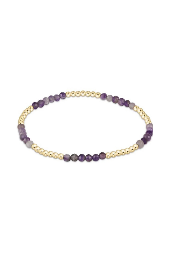 Enewton Blissful Pattern 2.5mm Bead Bracelet - Amethyst Cabana The Seaside Style