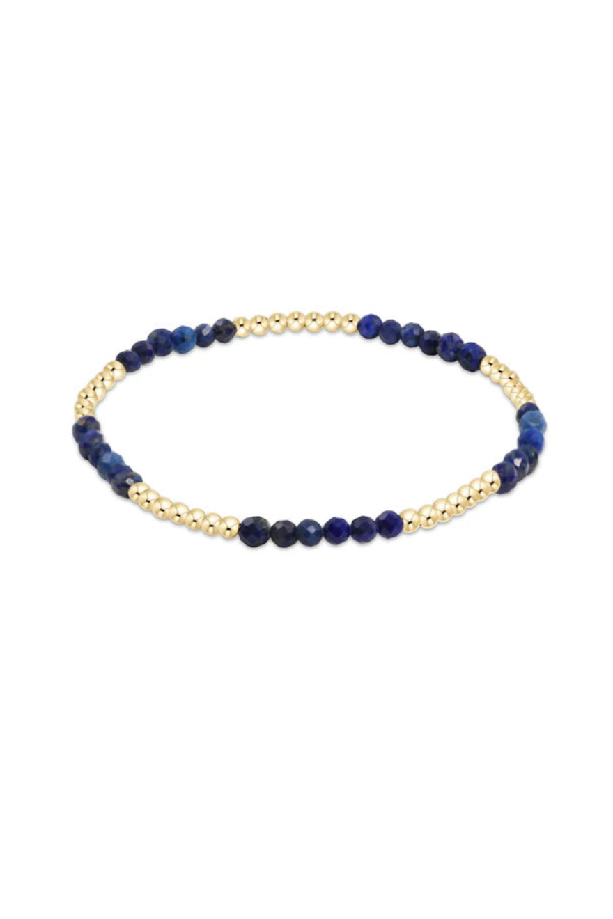Enewton Blissful Pattern 2.5mm Bead Bracelet - Lapis Cabana The Seaside Style 