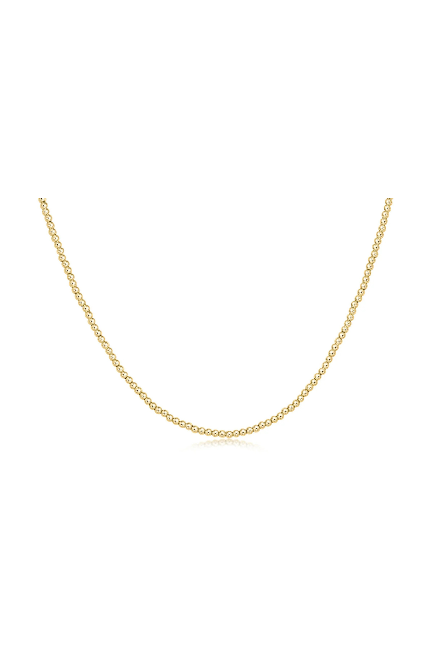 Enewton 15" Choker Classic Gold 2mm Bead Cabana Seaside Florida
