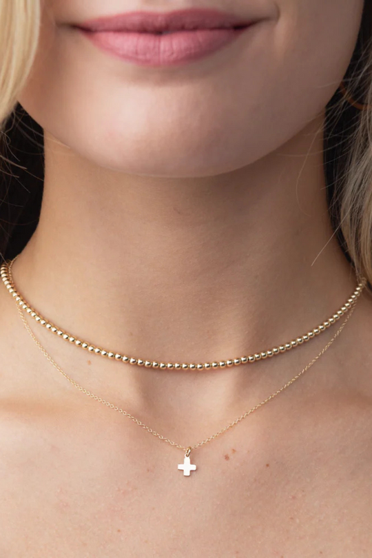 Enewton 15" Choker Classic Gold 3mm bead Cabana Seaside Florida