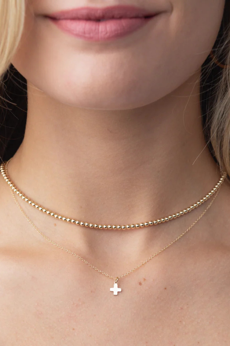 Enewton 15" Choker Classic Gold 3mm bead Cabana Seaside Florida