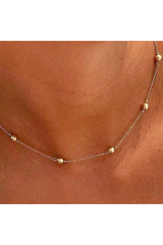 Enewton 15 inch Choker Simplicity Chain Gold - Classic 4mm Gold Cabana Seaside Florida