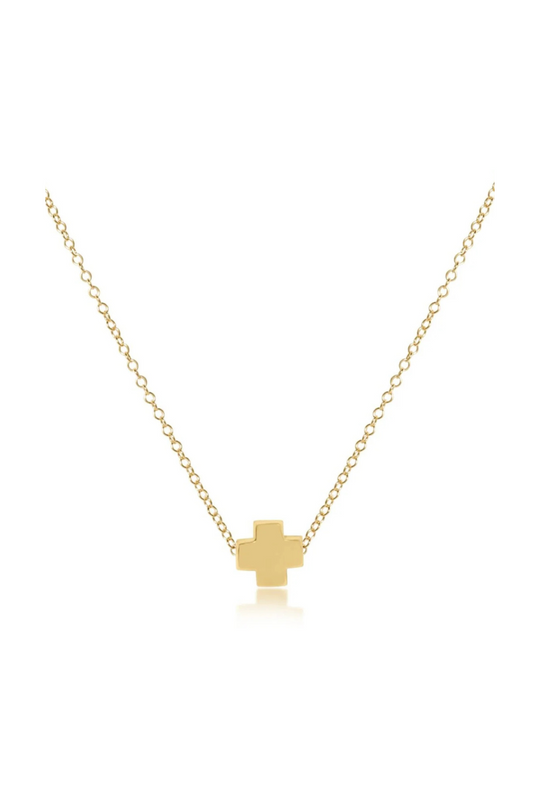 Enewton 16" Necklace Gold - Signature Cross Gold Cabana Seaside Florida