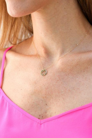 Enewton 16 inch necklace gold-guardian angel gold disc-1 