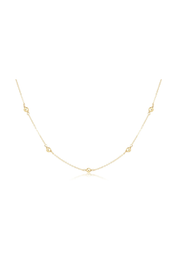 Enewton 17" Choker Simplicity Chain Gold - Classic 4mm Gold Cabana Seaside Florida