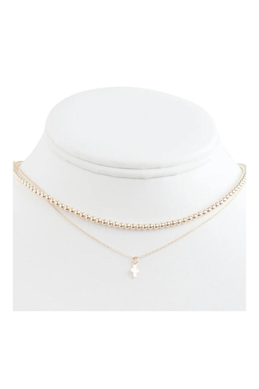 Enewton 17" Choker Classic Gold 3mm bead Cabana Seaside Florida