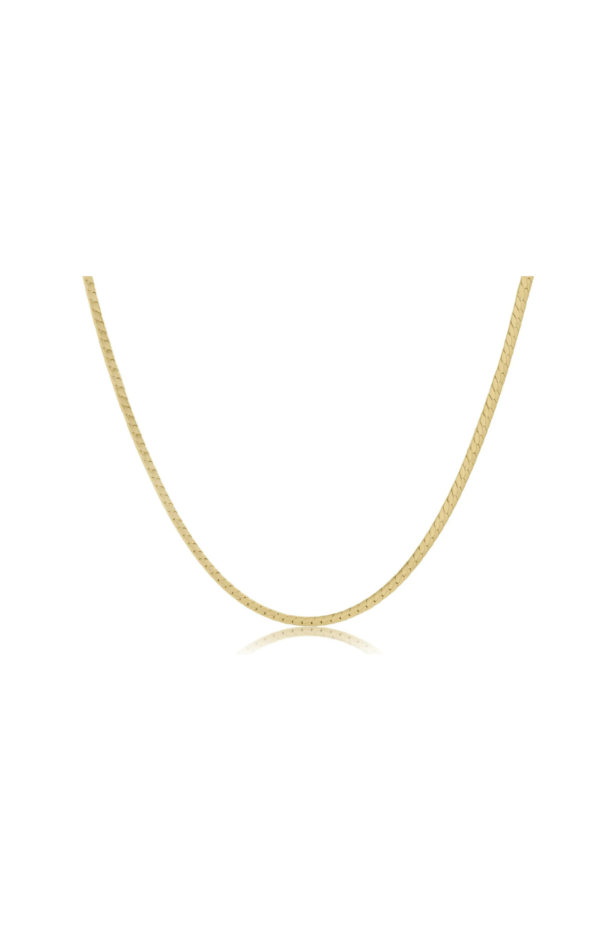 Enewton 17" Choker Herringbone Chain - Gold Cabana Seaside Florida