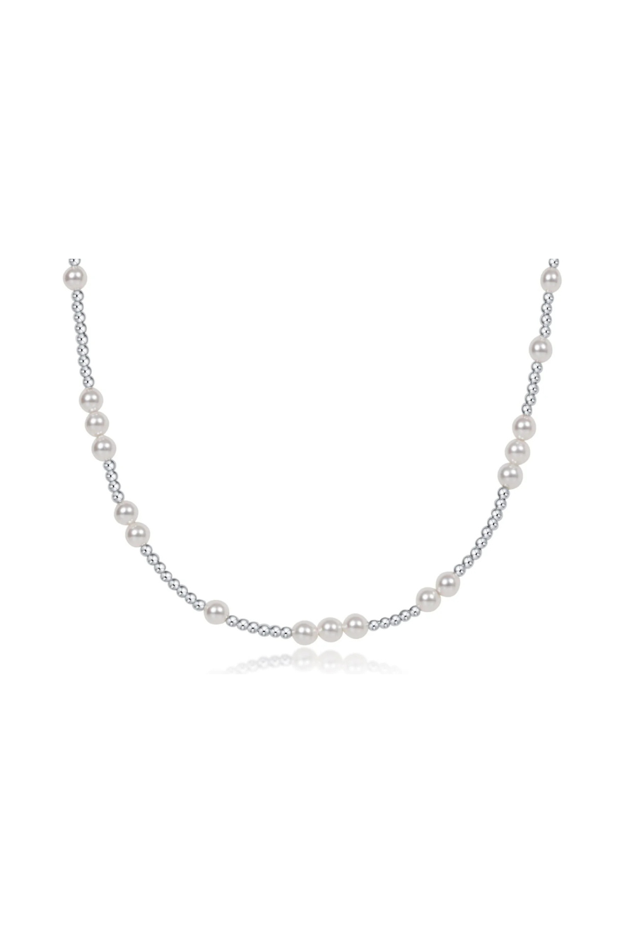Enewton 17" Choker Hope Unwritten Sterling - Pearl Cabana Seaside Florida