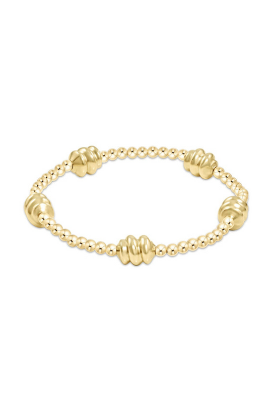 Enewton Admire Gold 3mm Bead Bracelet-Gold 