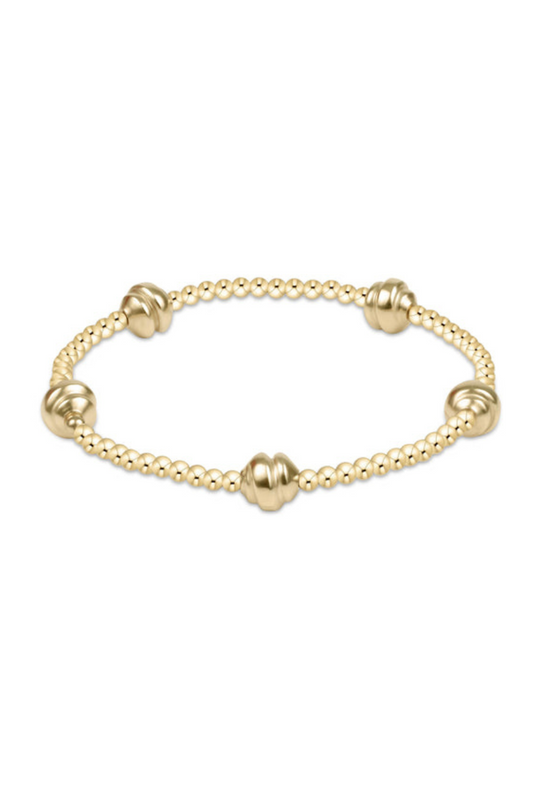 Enewton Admire Small Gold 2.5mm Bead Bracelet-Gold 