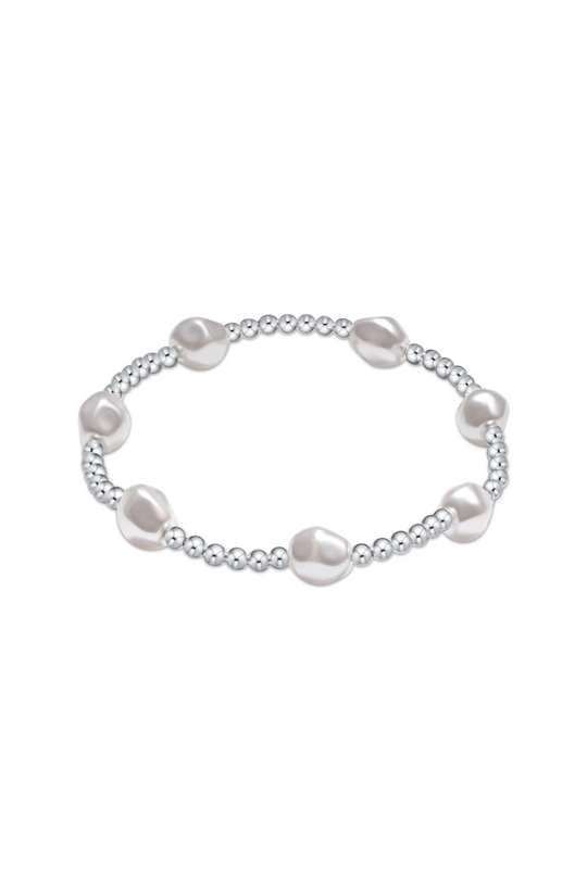 Enewton Admire Sterling 3mm Bead Bracelet - Pearl Cabana Seaside Florida