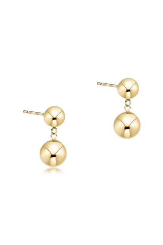 Enewton Classic 10mm Ball Drop Stud Gold Cabana Seaside Florida
