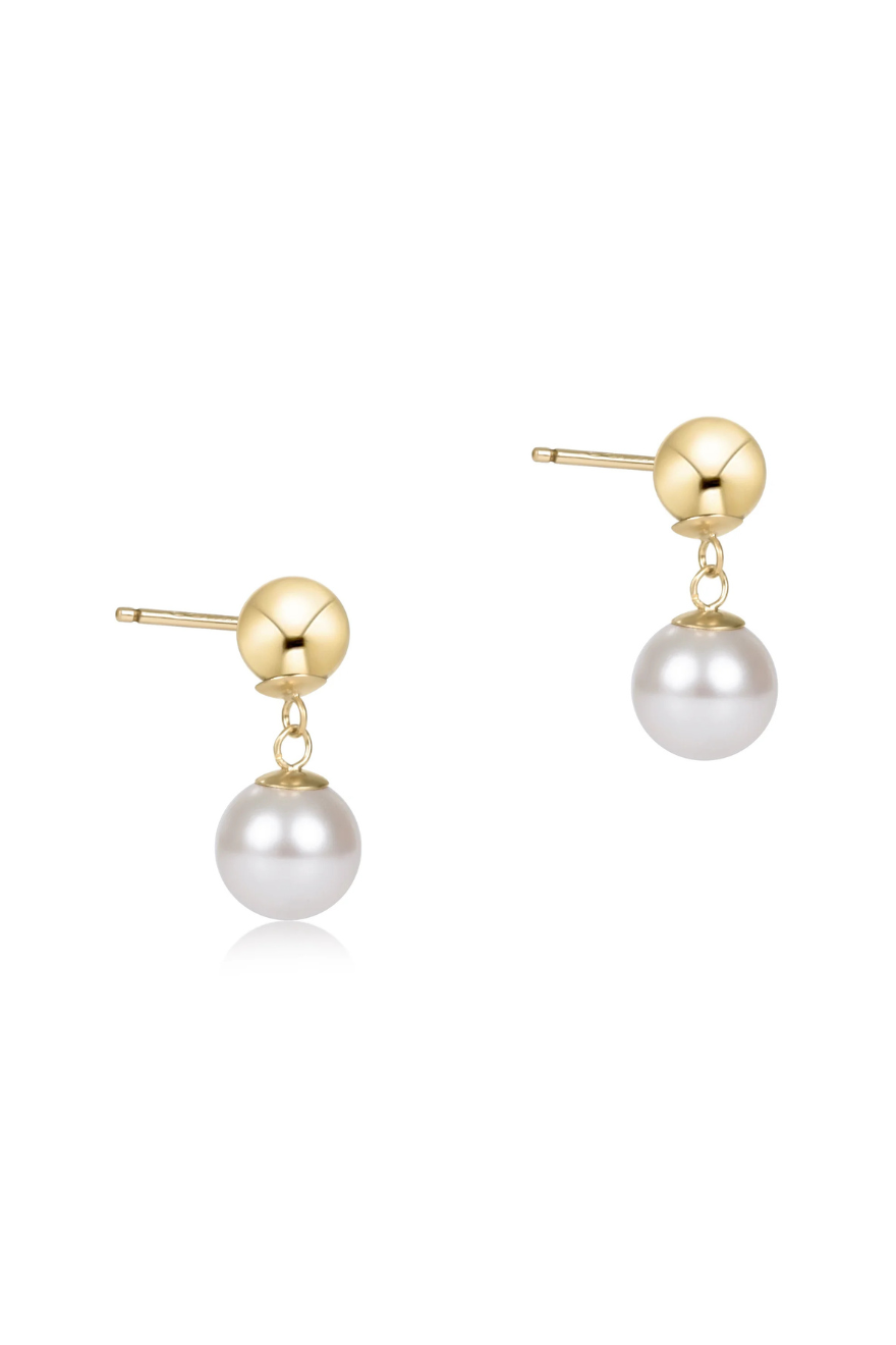 Enewton Classic 10mm Ball Drop Stud Pearl Cabana Seaside Florida