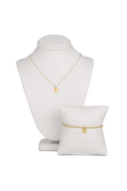 Enewton Classic Gold 2mm Bead Bracelet - Respect Initial Small Gold Disc Cabana Seaside Florida