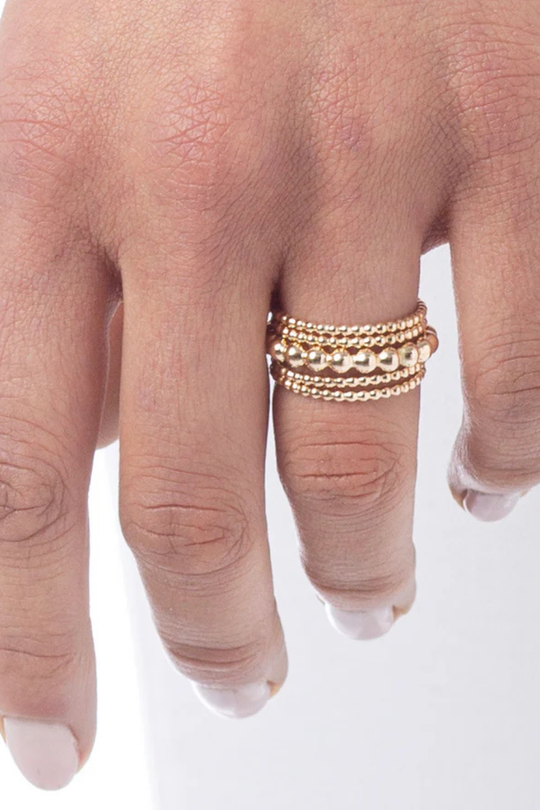 Enewton Classic Gold 3mm Bead Ring Cabana Seaside Florida