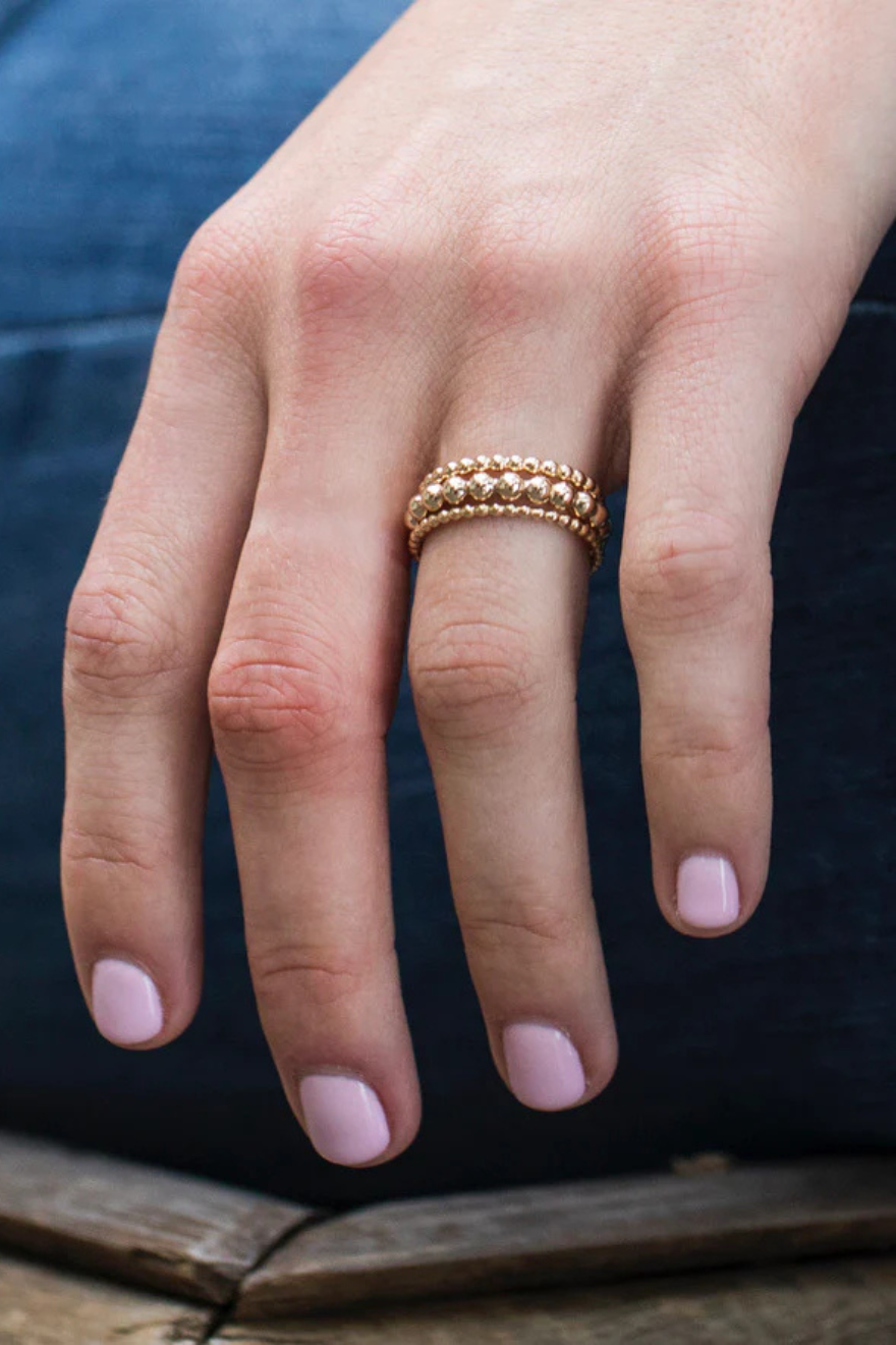 Enewton Classic Gold 3mm Bead Ring Cabana Seaside Florida