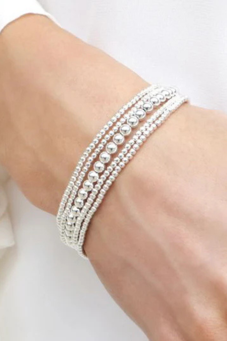 Enewton Classic Sterling 2mm Bead Bracelet Cabana Seaside Florida