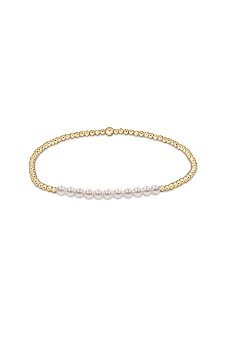 Enewton Gold Bliss 2mm Bead Bracelet - Pearl Cabana Seaside Florida