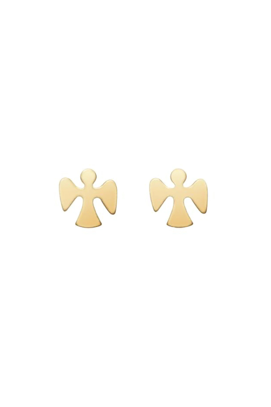 Enewton Guardian Angel Stud Earrings Gold Cabana Seaside Florida