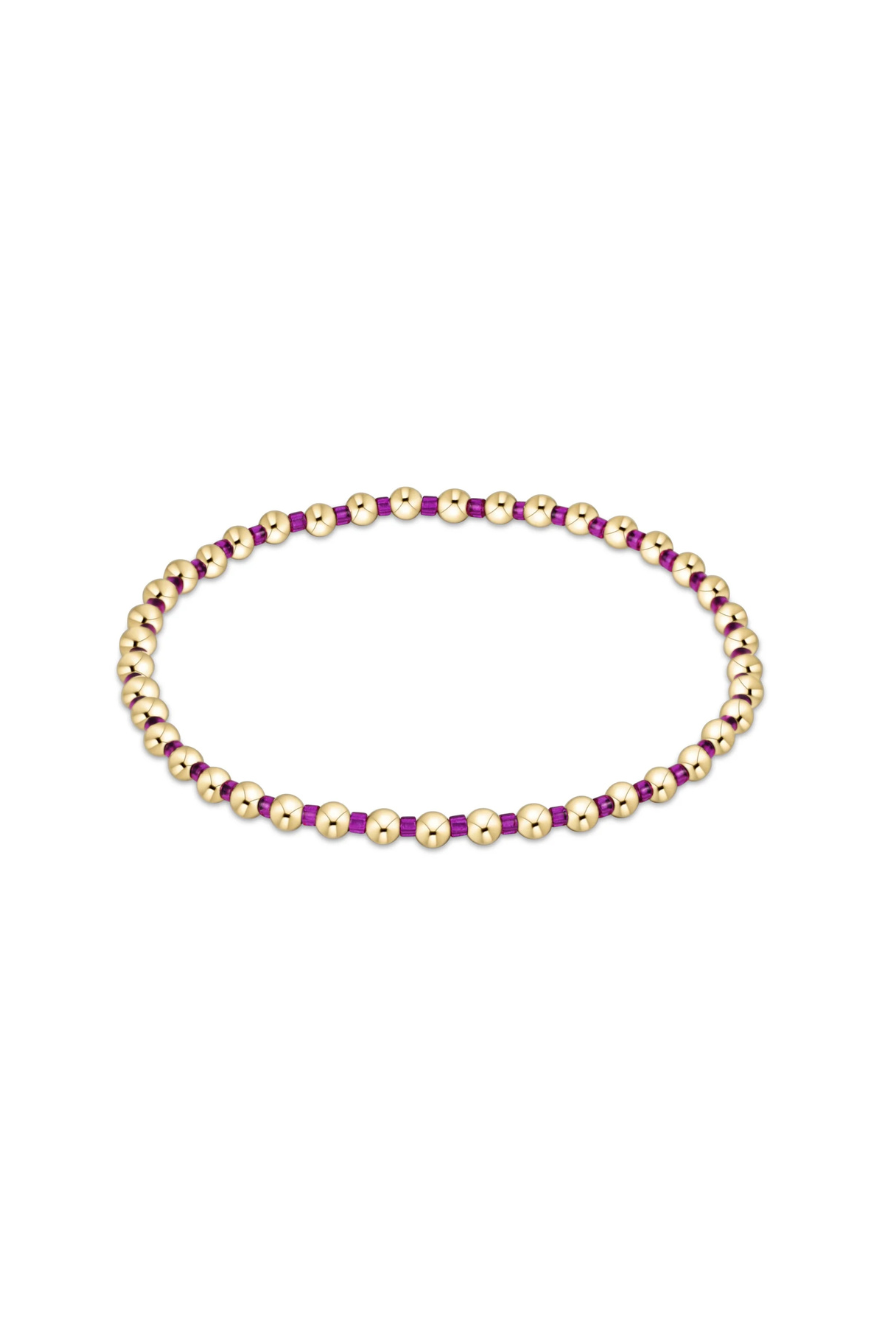 Enewton Hope Grateful Bracelet Fuchsia Cabana Seaside florida