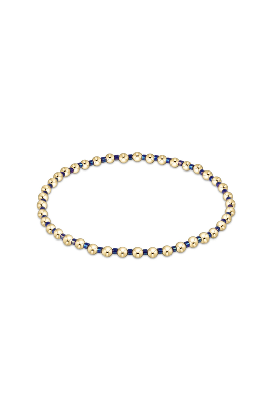 Enewton Hope Grateful Bracelet Blue Metallic Cabana Seaside Florida