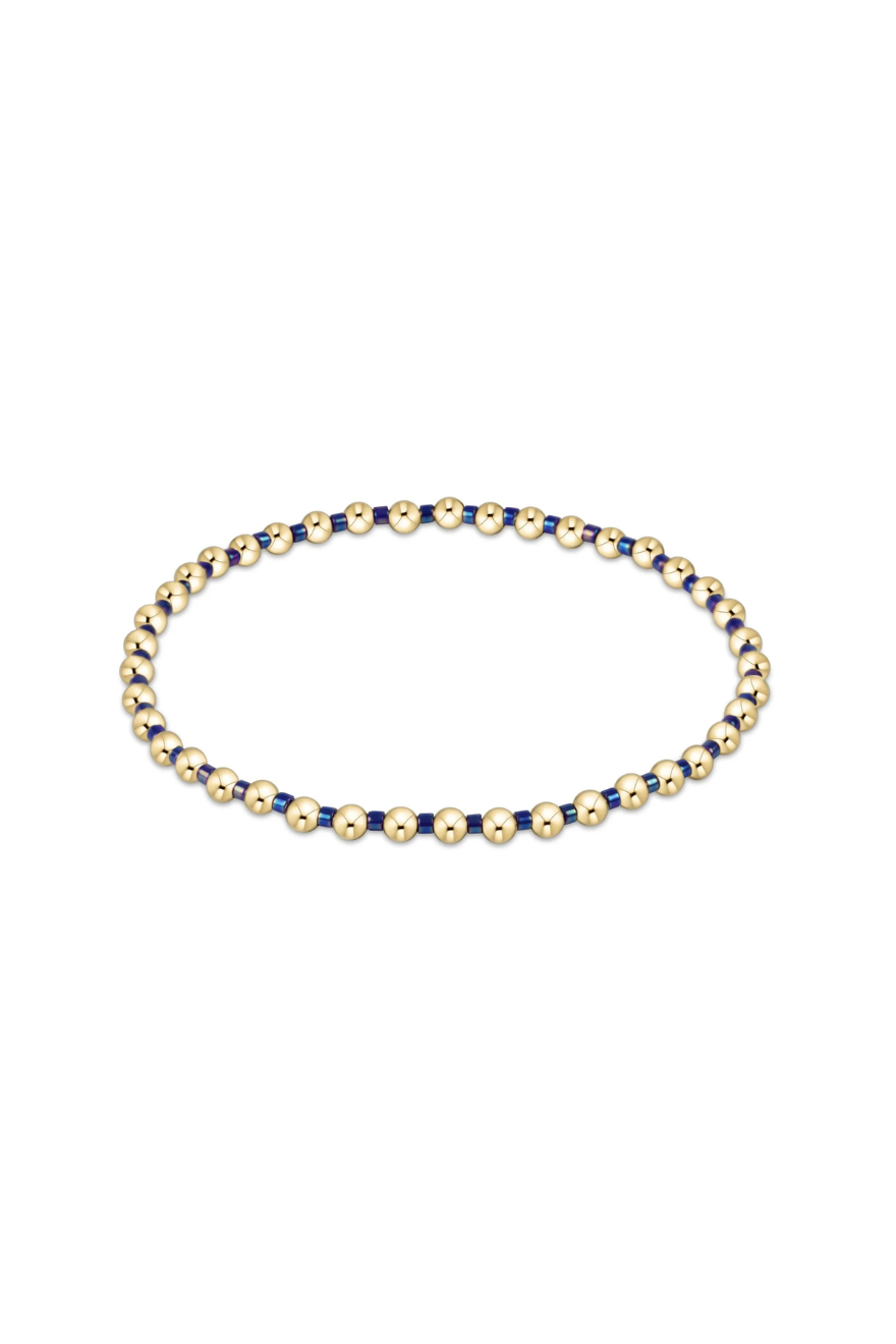 Enewton Hope Grateful Bracelet Blue Metallic Cabana Seaside Florida