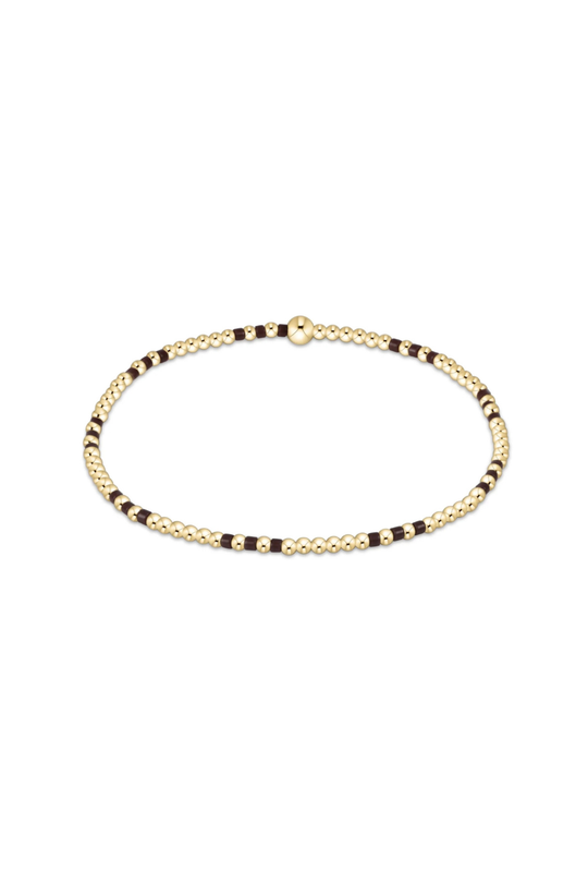 Enewton Hope Joy Pattern 2mm Bead Bracelet Chocolate Cabana Seaside Florida