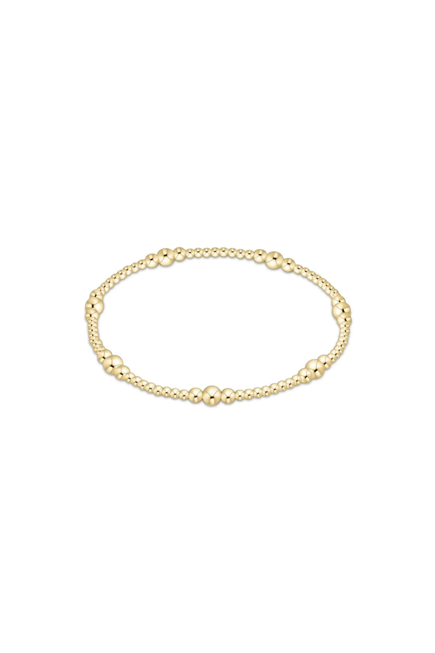 Enewton Purpose Gold 4mm Bead Bracelet Cabana Seaside Florida