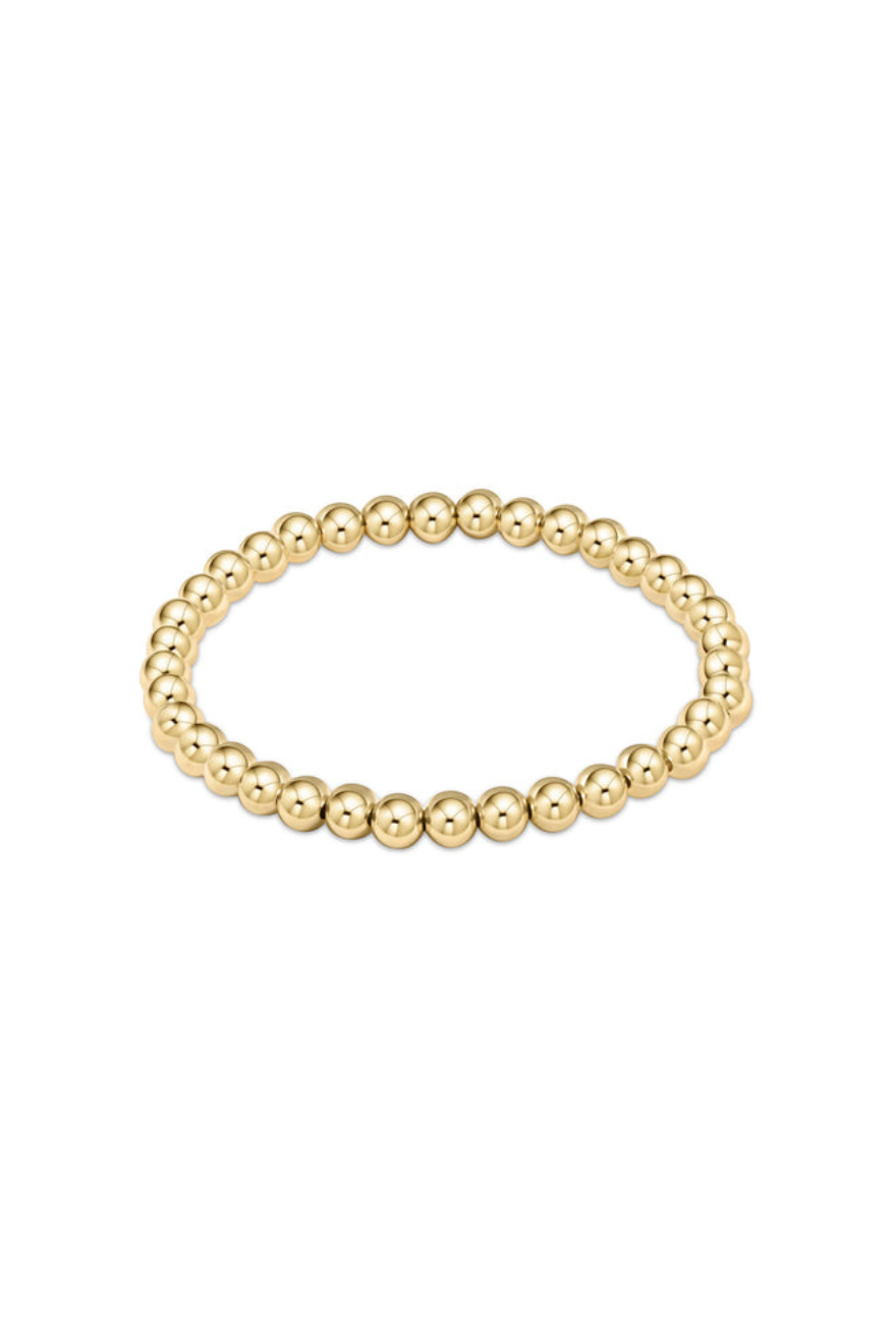 Enewton classic gold 5mm bead bracelet 