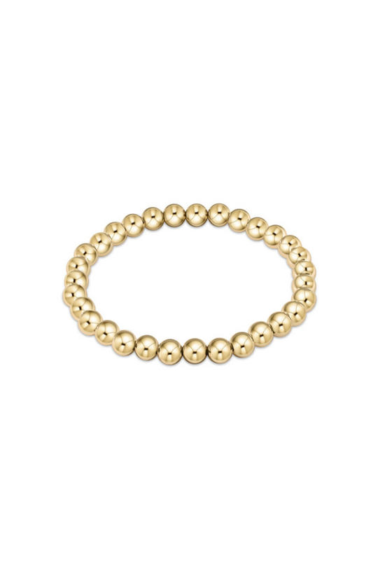 Enewton classic gold 6mm bead bracelet
