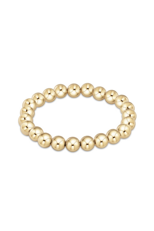 Enewton classic gold 8mm bead bracelet 