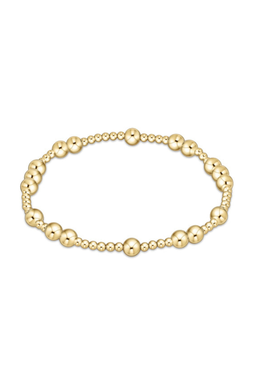 Enewton harmony small gold bead bracelet