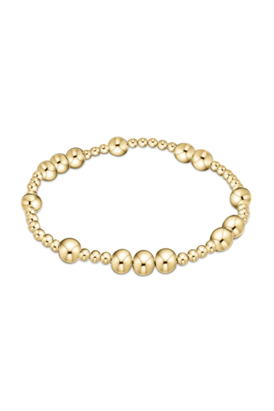 Enewton hope unwritten 6mm bead bracelet-gold