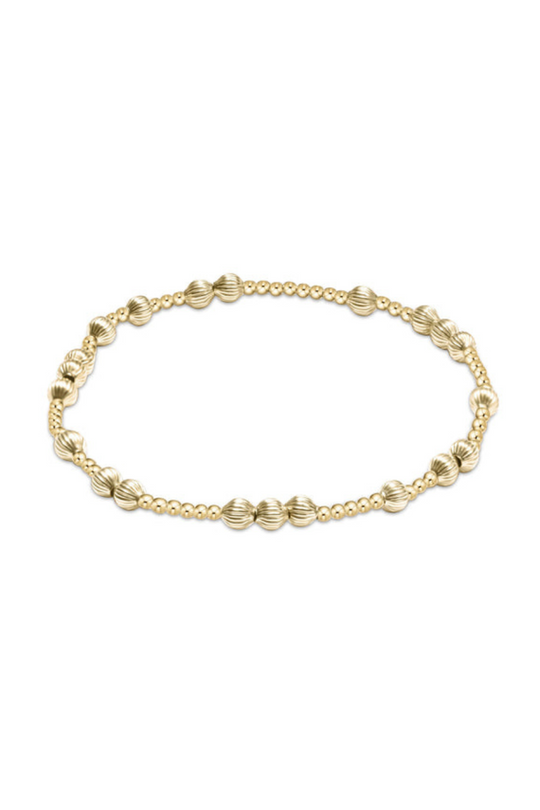 Enewton hope unwritten dignity 4mm bead bracelet-gold 