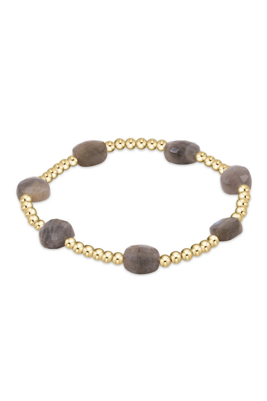 Enewton Admire Gold 3mm Bead Bracelet - Labradorite Cabana Seaside Florida
