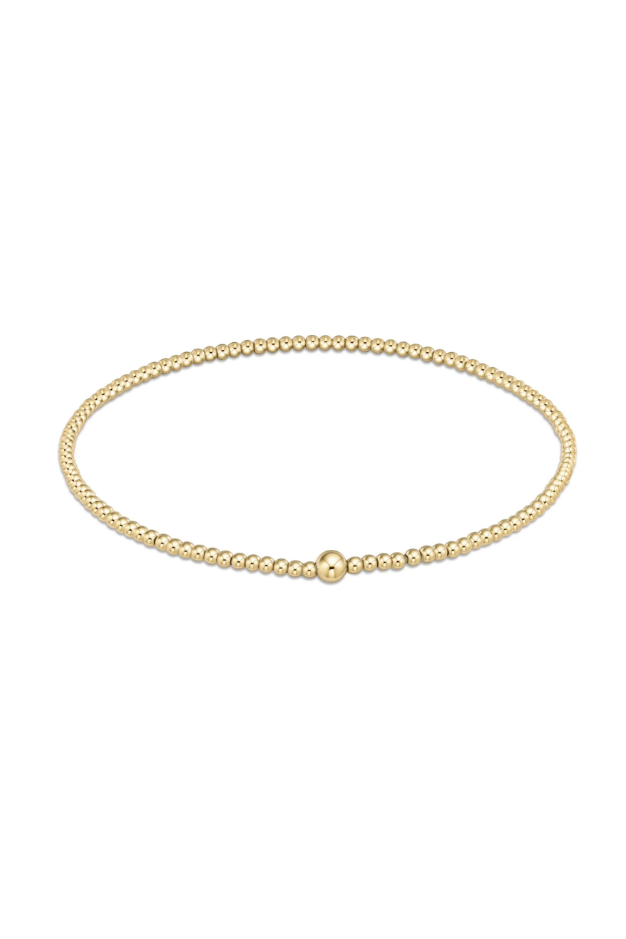 Enewton Classic Gold 2mm Bead Bangle Cabana Seaside Florida