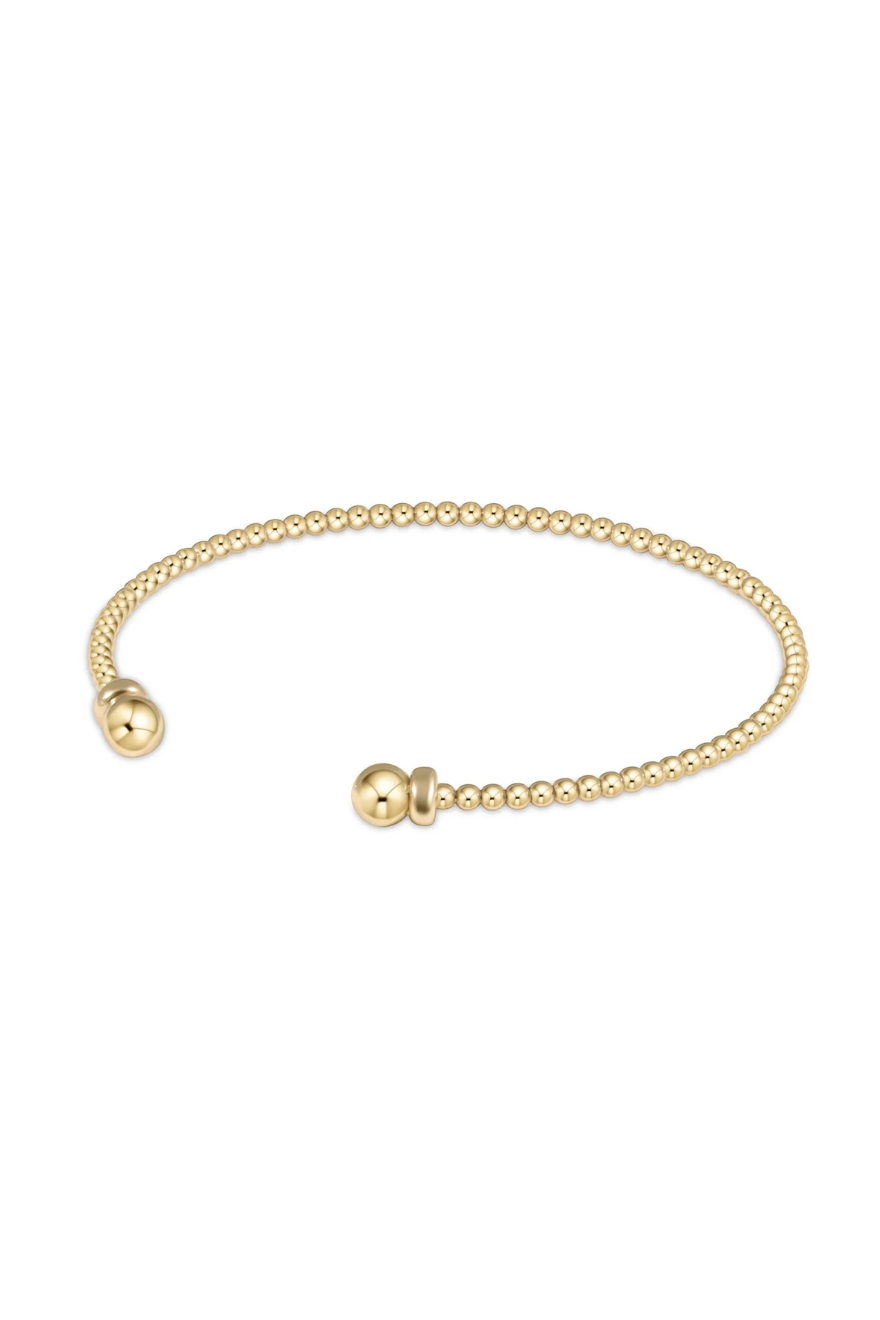 Enewton Classic Gold 2mm Bead Cuff - Gold Cabana Seaside Florida