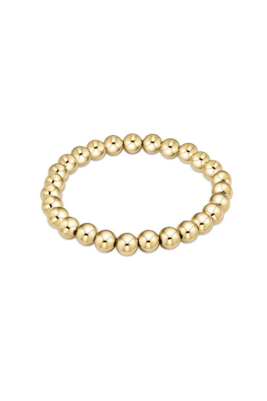 Enewton classic gold 7mm bead bracelet