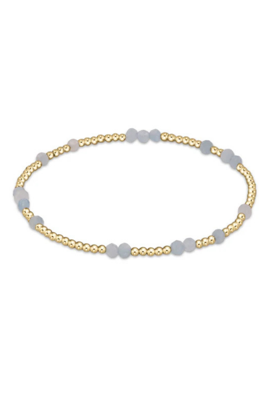 Enewton Hope Unwritten Gemstone Bracelet - Aquamarine