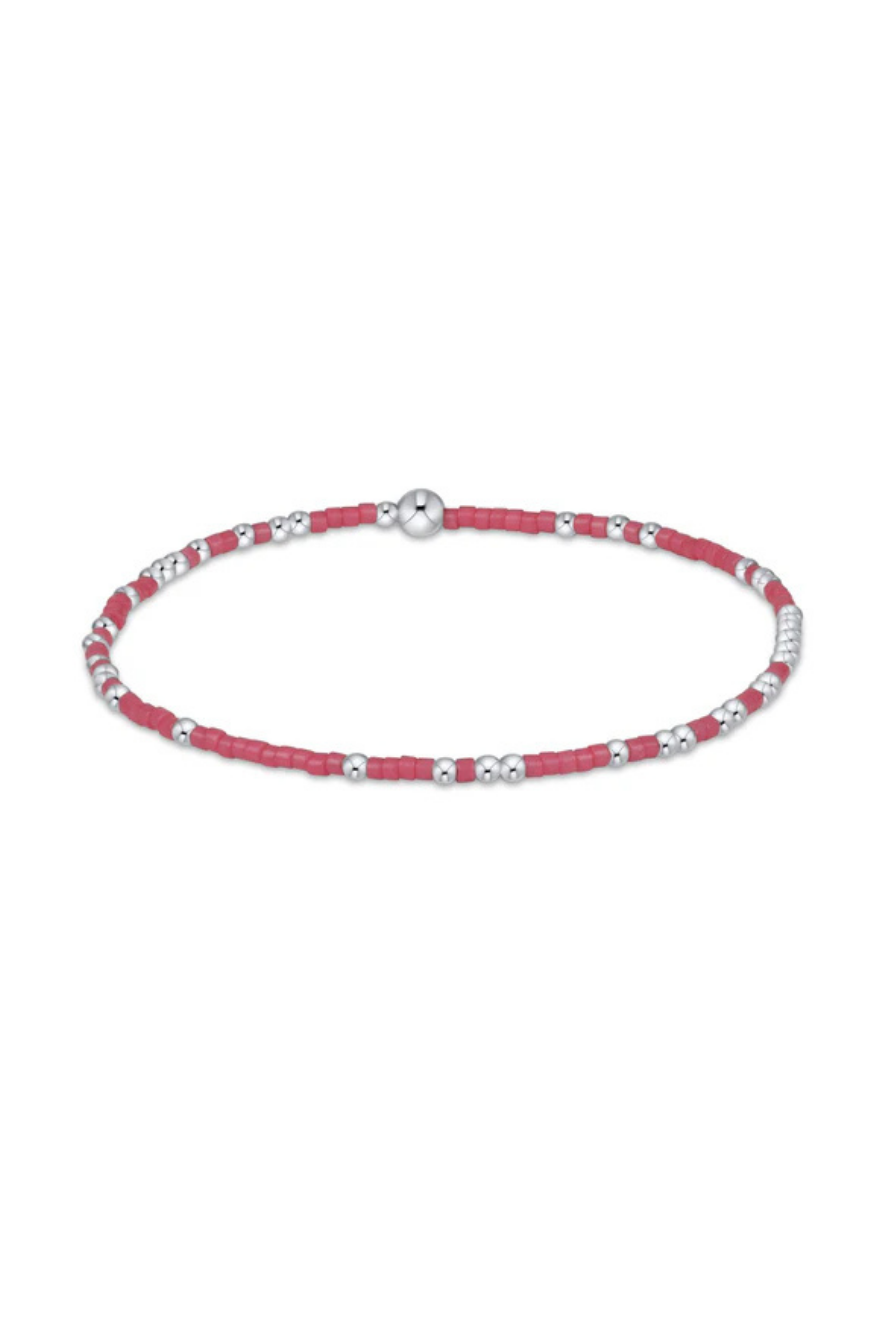 Enewton Hope Unwritten Sterling Bracelet - Bright Pink