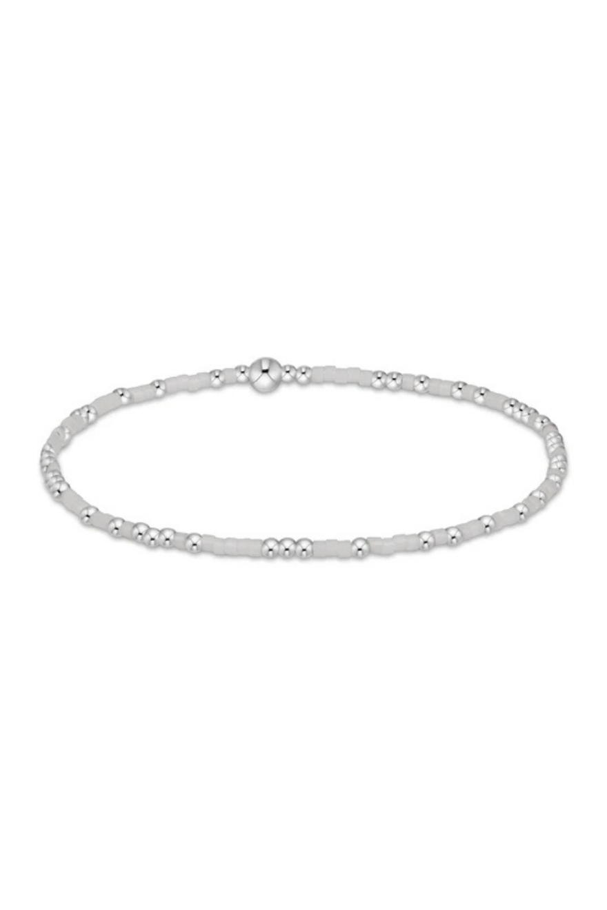 Enewton Hope Unwritten Sterling Bracelet - White