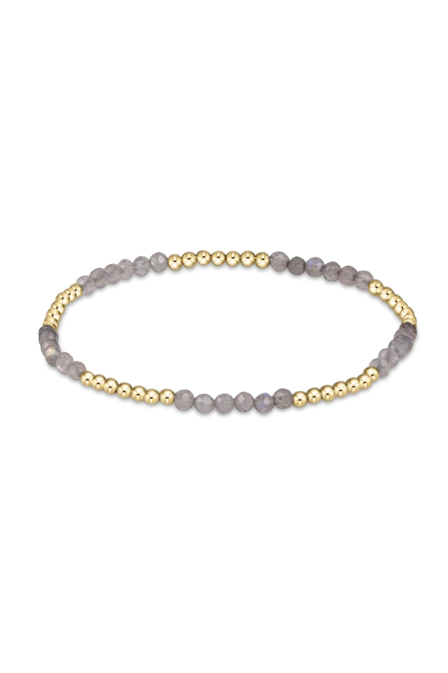 Blissful Pattern 2.5mm Bead Bracelet - Labradorite Cabana Seaside Florida